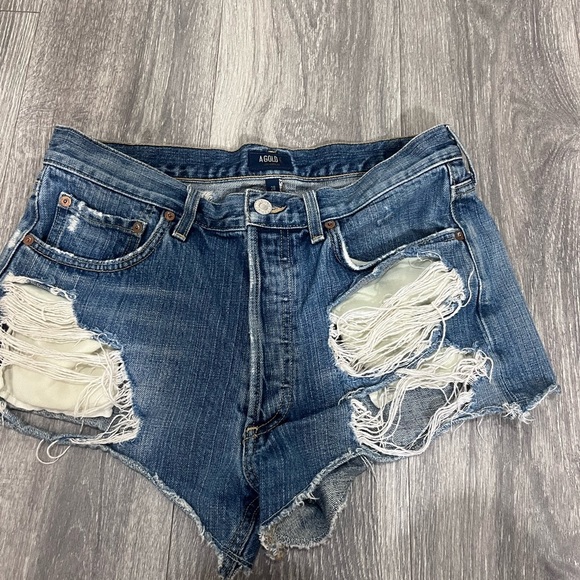 AGOLDE Los Angeles Parker denim shorts, size 28 - Picture 4 of 8